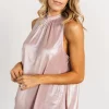 New Halo Shimmer Tank Top | blouses + shirts