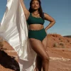 Discount Honolulu High Waist Bikini Bottom | bikini