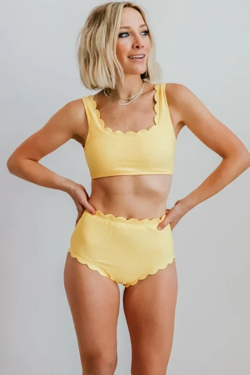 Hot Honolulu High Waist Bikini Bottom | bikini