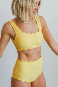 Outlet Honolulu Scalloped Bikini Top | bikini