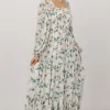 Clearance Isabela Smocked Maxi Dress | bump friendly