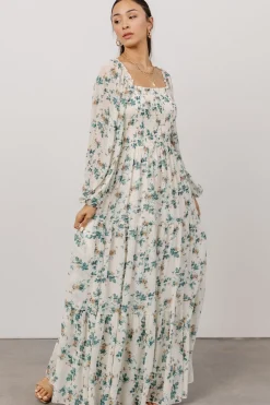 Clearance Isabela Smocked Maxi Dress | bump friendly