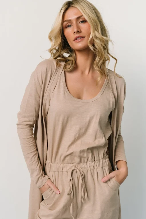 Flash Sale Janae Jumpsuit + Cardigan Set | cardigans