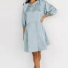 Clearance Janice Button Dress | COMING SOON