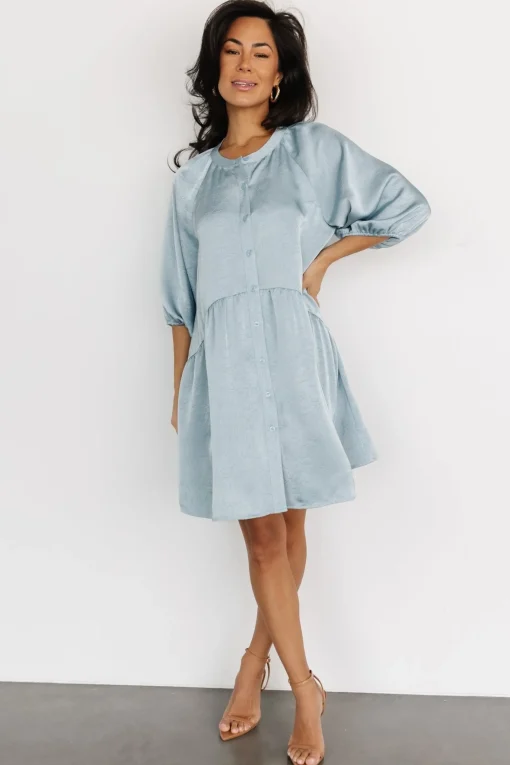 Clearance Janice Button Dress | COMING SOON
