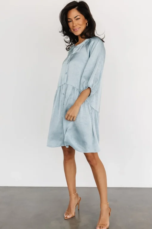 Clearance Janice Button Dress | COMING SOON