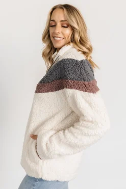 Fashion Jodie Sherpa Jacket | outerwear