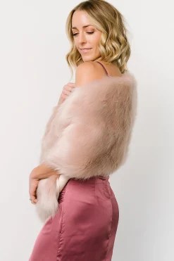 Outlet Jovie Faux Fur Shawl | shawls | COMING SOON