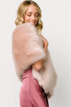 Outlet Jovie Faux Fur Shawl | shawls | COMING SOON