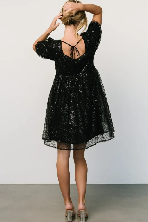 Store Joy Sequin Pearl Short Dress | embellished + sequined