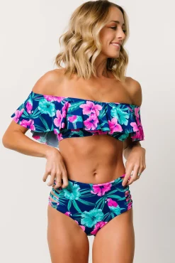 Fashion Keke High Waisted Bikini Bottom | bikini