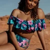 Online Keke Off Shoulder Bikini Top | bikini