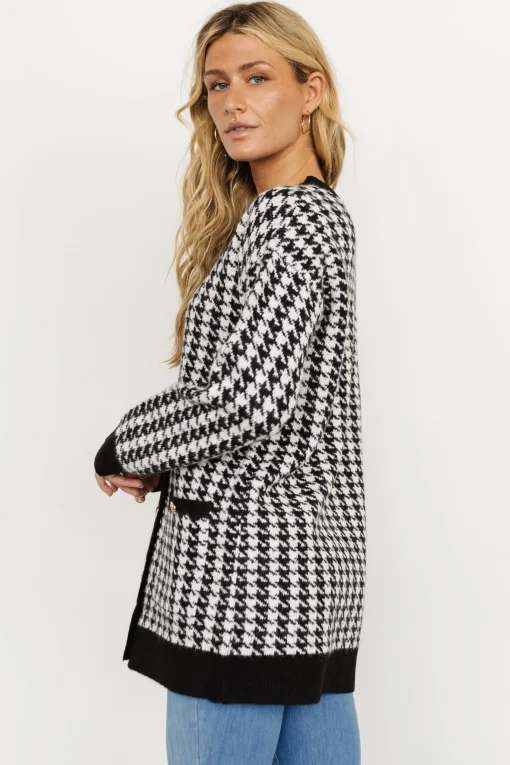 Flash Sale Kimball Houndstooth Cardigan | cardigans