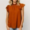Best Leah Mock Neck Top | blouses + shirts