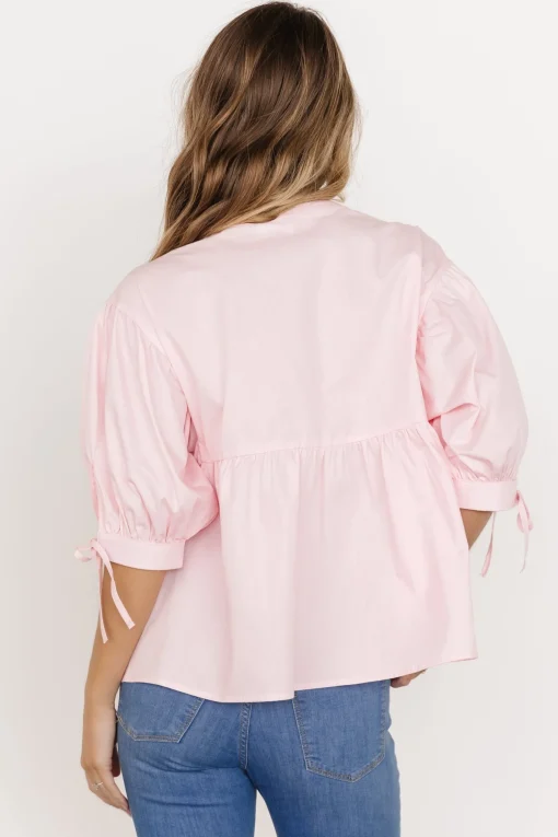 New Lexi Tie Top | blouses + shirts