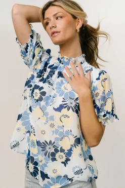 Flash Sale Lisa Ruffle Sleeve Top | blouses + shirts