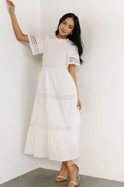Shop Loveland Geo Lace Maxi Dress | maxi dresses | WINTER ESSENTIALS