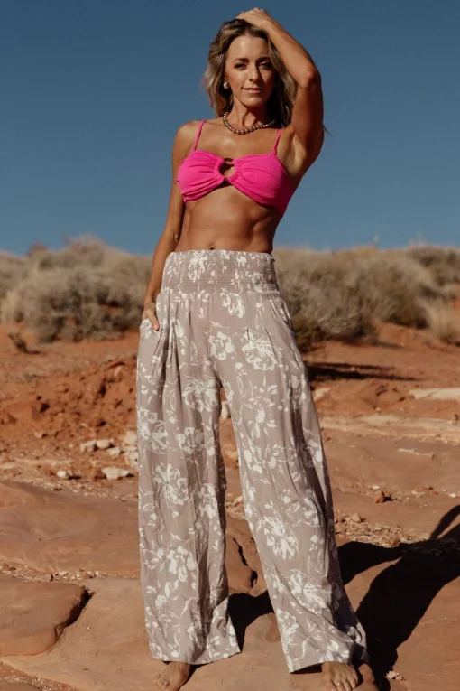 Cheap Malta Smocked Waist Pants | BOTTOMS | pants
