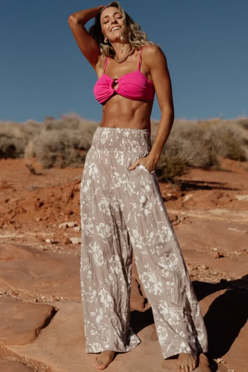 Cheap Malta Smocked Waist Pants | BOTTOMS | pants