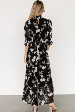 New Marie Mock Neck Maxi Dress | WEDDING SUITE | wedding guest