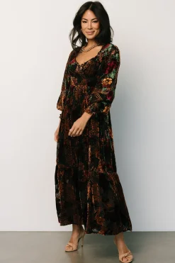 Best Marlow Velvet Embossed Dress | DRESSES | WEDDING SUITE