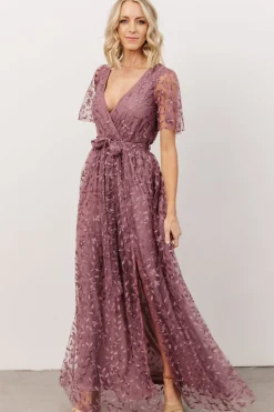 Fashion Marseille Embossed Maxi Dress | SALE