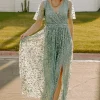 New Marseille Embossed Maxi Dress | SALE