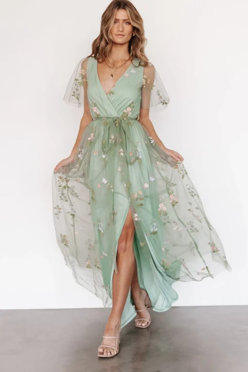 Best Sale Marseille Embossed Maxi Dress | SALE