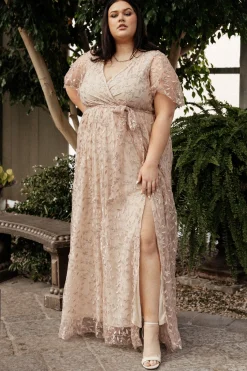 Online Marseille Embossed Maxi Dress | SALE