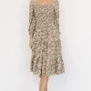 Best Marta Smocked Midi Dress | SALE