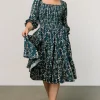 Clearance Marta Smocked Midi Dress | SALE