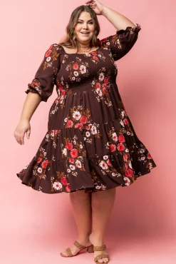 Fashion Marta Smocked Midi Dress | SALE