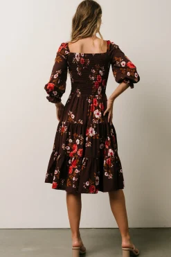 Fashion Marta Smocked Midi Dress | SALE