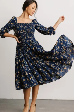 Store Marta Smocked Midi Dress | SALE