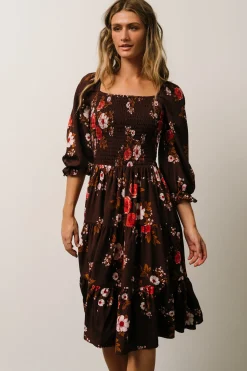 Fashion Marta Smocked Midi Dress | SALE