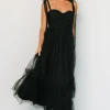 Sale Mavani Swiss Dot Tulle Maxi Dress | tulle styles