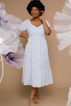 Best Sale Mildred Embroidered Midi Dress | SALE