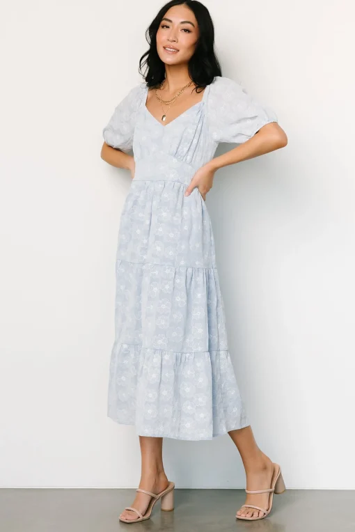 Best Sale Mildred Embroidered Midi Dress | SALE