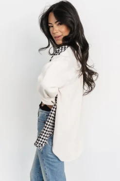 Best Montreal Houndstooth Shacket | outerwear