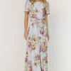 Best Naomi Short Sleeve Maxi Dress | BEST SELLERS