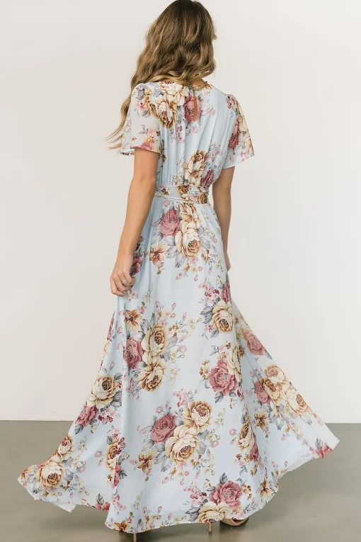 Best Naomi Short Sleeve Maxi Dress | BEST SELLERS