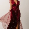 Online Nova Shimmer Maxi Dress | tulle styles