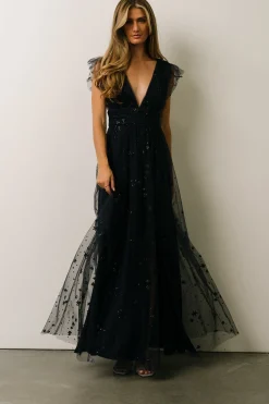 Online Nova Shimmer Maxi Dress | tulle styles
