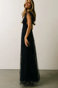 Online Nova Shimmer Maxi Dress | tulle styles