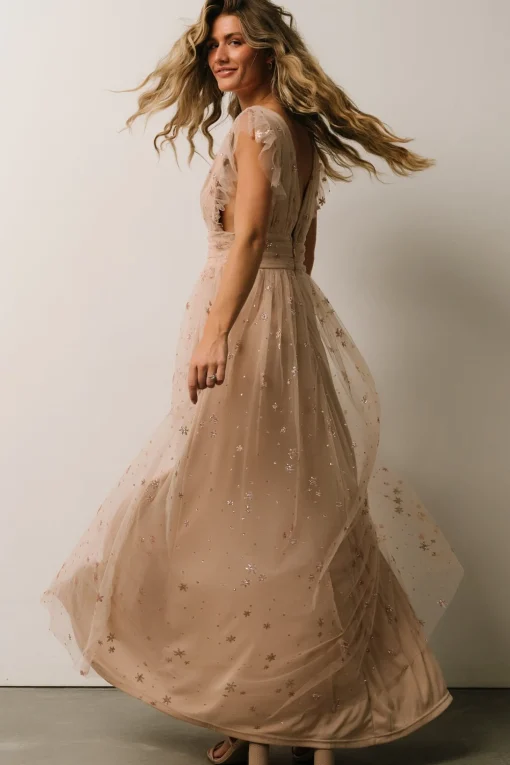 Best Sale Nova Shimmer Maxi Dress | tulle styles