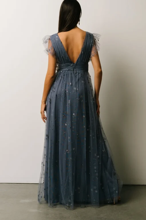 Cheap Nova Shimmer Maxi Dress | tulle styles
