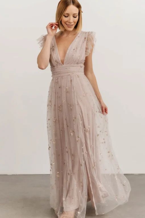 Sale Nova Shimmer Maxi Dress | tulle styles