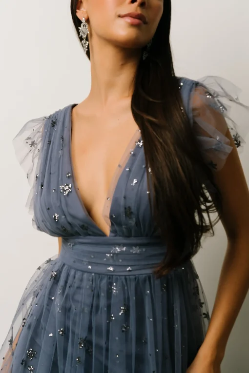 Cheap Nova Shimmer Maxi Dress | tulle styles