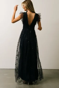 Online Nova Shimmer Maxi Dress | tulle styles