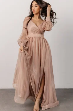 Best Octavia Shimmer Gown | embellished + sequined